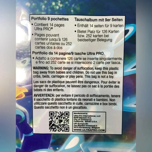 Pokémon - Trading Card Game - 9 Pocket Portfolio - Supersized Holds 252 Cards 🃏 - Picture 6 of 11